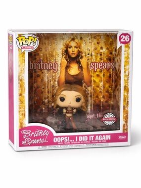 ✨ Funko Pop Albums Britney Spears Oops! I Did It Again #26 Special Edition NIB ✨